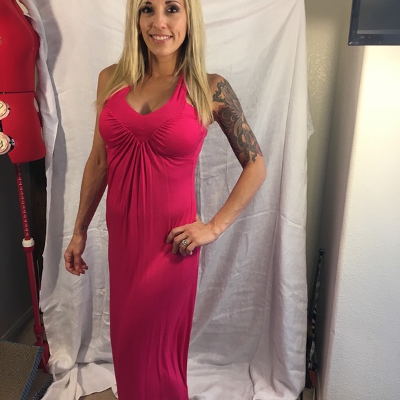 Pink Maxi Dress - Picture 3 of 8